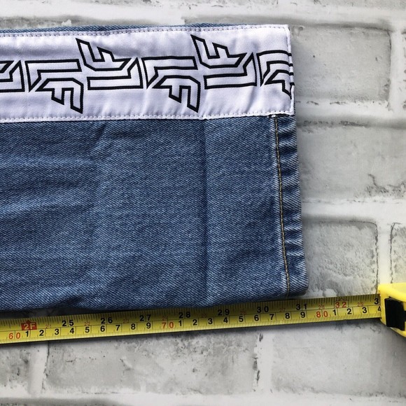 LF The Brand Starter Jeans Ripped Xtreme Distressed Destroyed Button Fly Size 25 - Picture 11 of 14